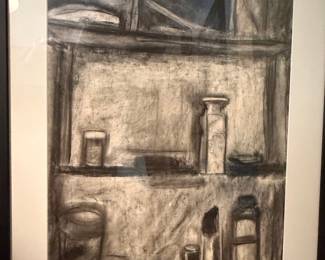 Charcoal Still Life Drawing