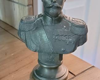 Tsar Nicholas II Romanov Emperor Of Russia bust