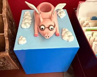 Flying Pig Planter