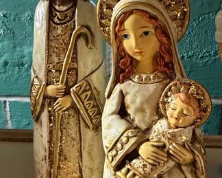 Nativity Set - Mary, Joseph, and Baby Jesus