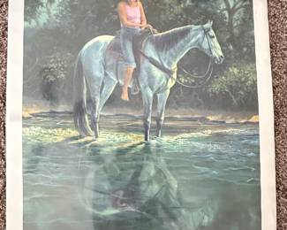 Reflection Art Print by Newton