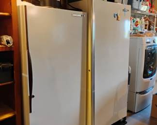2 Upright Freezers