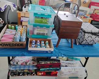 Thread, Sewing Boxes, Fabric