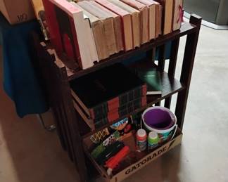 Vintage shelf, Books