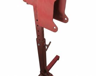 Red Metal Engine Hoist Stand