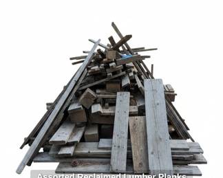Assorted Reclaimed Lumber Planks