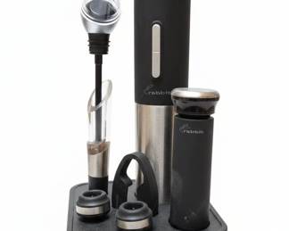 Rabbit Piece Electric Wine Opener Set