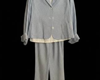 Womens Vintage Seersucker Suit and Other Vintage Clothing