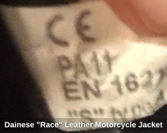 Dainese Race Leather Motorcycle Jacket third image