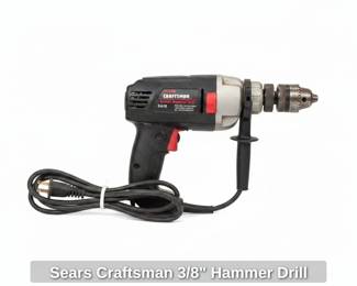 Sears Craftsman or Hammer Drill