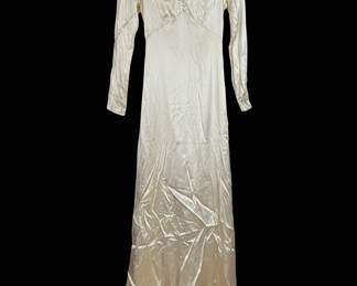 s Silk Wedding Dress