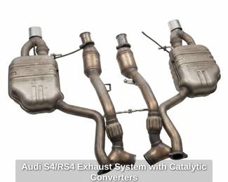Audi S or RS Exhaust System with Catalytic Converters third image