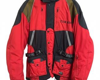 Teknic Red Black Snowmobile Jacket