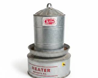 Klein Mfg. Co. Kline Galvanized Waterer and Heater Base second image