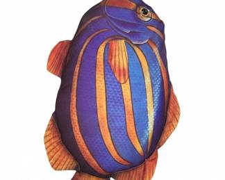 Emperor Angelfish Plush Pillow
