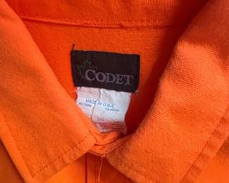Codet Orange Hunting or Safety Apparel Lot second image