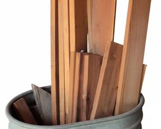 Agstar Galvanized Stock Tank with Assorted Lumber