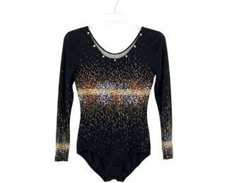 Womens Apparel Lot Polka Dot Tops, Sequin Leotard, Embellished Blouse, and Paisley Jacket second image