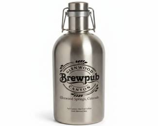 Glenwood Brewpub Canyon Growlers