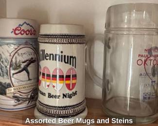 Assorted Beer Mugs and Steins fourth image