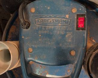 Craftsman Wet Dry Vacuum Model second image