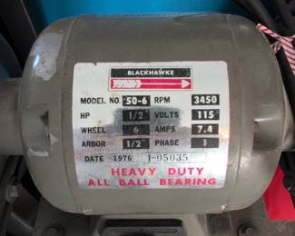 Blackhawke or HP Bench Grinder second image