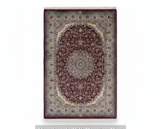 Handmade Silk Persian Rug