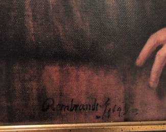 Young Girl at an Open HalfDoor by Rembrandt van Rijn second image