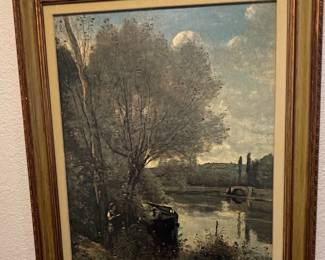 Landscape Painting in the Style of JeanBaptisteCamille Corot