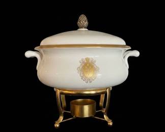 Arnart Creation Gold Floral Serving Pieces Set fourth image