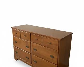 Vintage Ethan Allen Baumritter Maple Dresser with Mirror