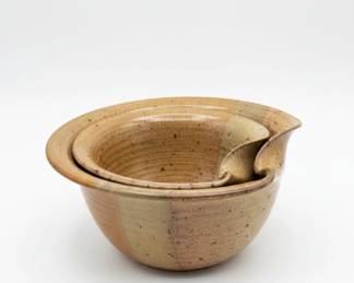 Stoneware Mixing Bowl Set