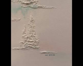 Jan Gibson Textured Landscape Painting second image