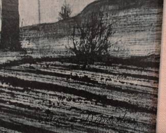 Original Lithograph Print by Artist D. Desser second image