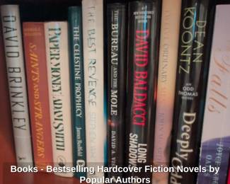 Books  Bestselling Hardcover Fiction Novels by Popular Authors