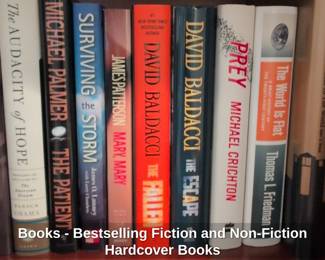 Books  Bestselling Fiction and NonFiction Hardcover Books