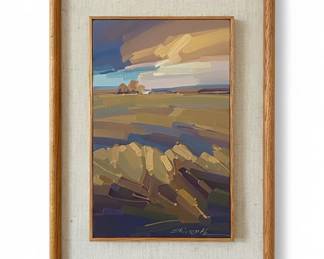 American Impressionist Landscape Painting