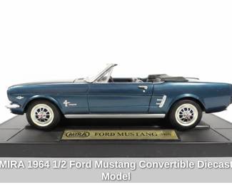 MIRA or Ford Mustang Convertible Diecast Model