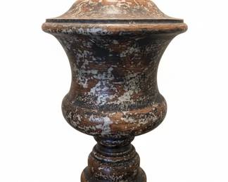 Distressed UrnShaped Table Lamp second image