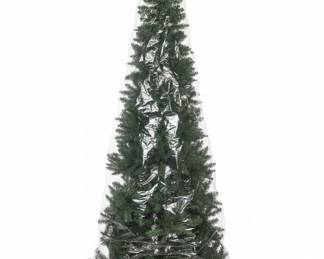 North Pole Decorated PreLit Artificial Christmas Tree second image