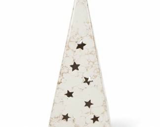 Ceramic Christmas Tree Lantern