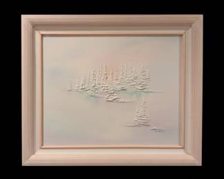 Jan Gibson Textured Landscape Painting