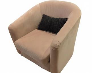 Set of Four Swivel Barrel Chairs second image