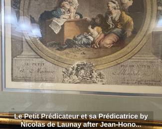 Le Petit Prdicateur et sa Prdicatrice by Nicolas de Launay after JeanHonor Fragonard second image