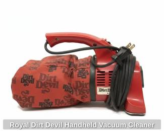 Royal Dirt Devil Handheld Vacuum Cleaner