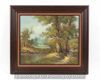 Landscape Oil Painting by David