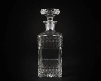 Crystal Decanter Set with Assorted Barware second image