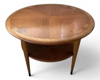 MCM Lane Acclaim Round Wooden Side Table