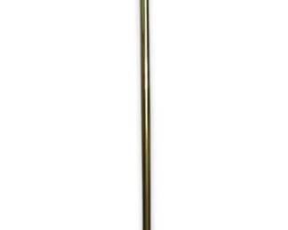 Hollywood Regency Style Vintage Brass  Glass Floor Lamp