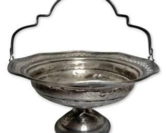 Sterling Silver Dish W Handle by Elgin Silversmith Co. 151g